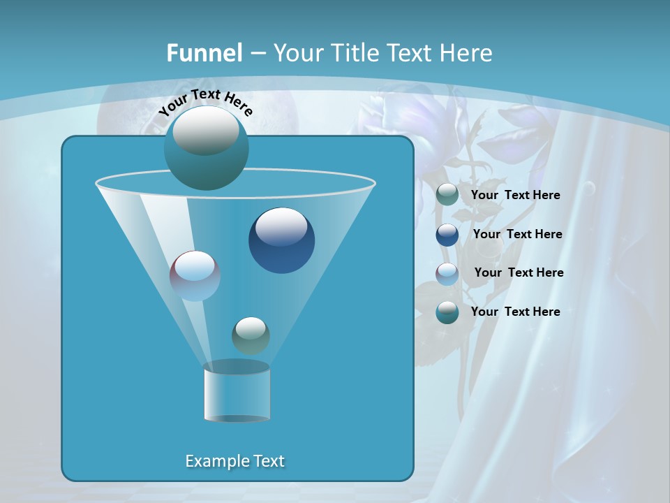 Ksi Fantasy Romantyczny PowerPoint Template