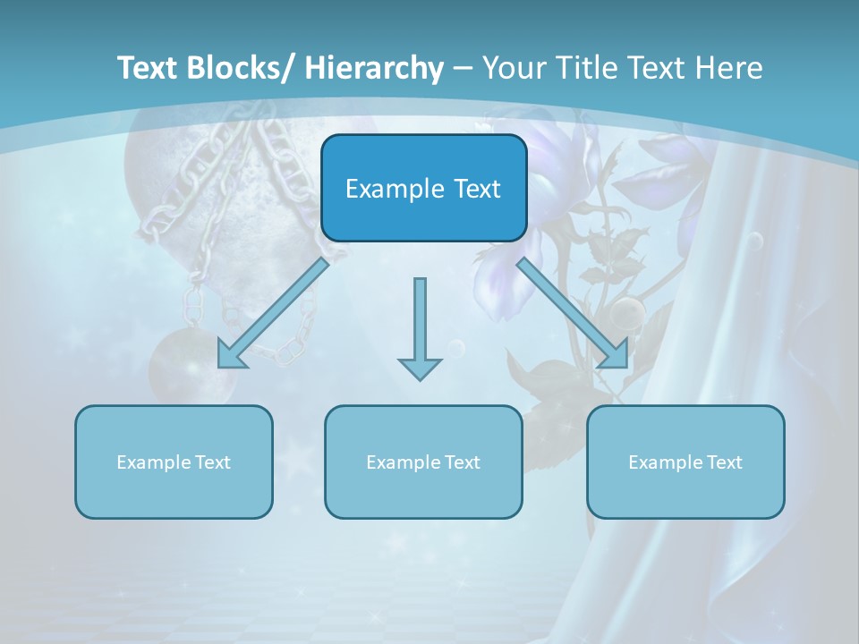 Ksi Fantasy Romantyczny PowerPoint Template