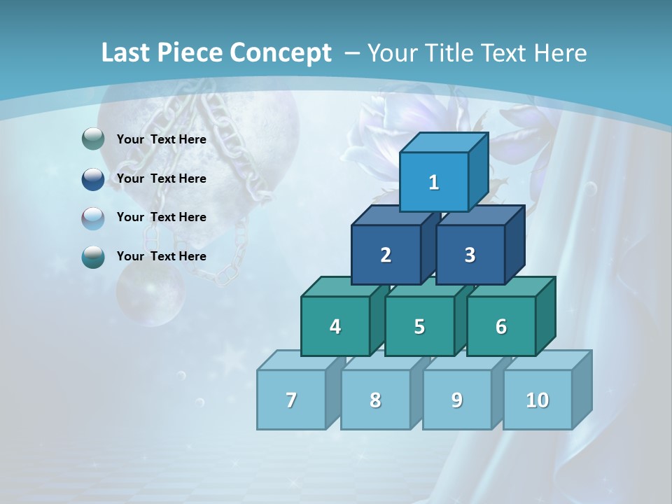 Ksi Fantasy Romantyczny PowerPoint Template