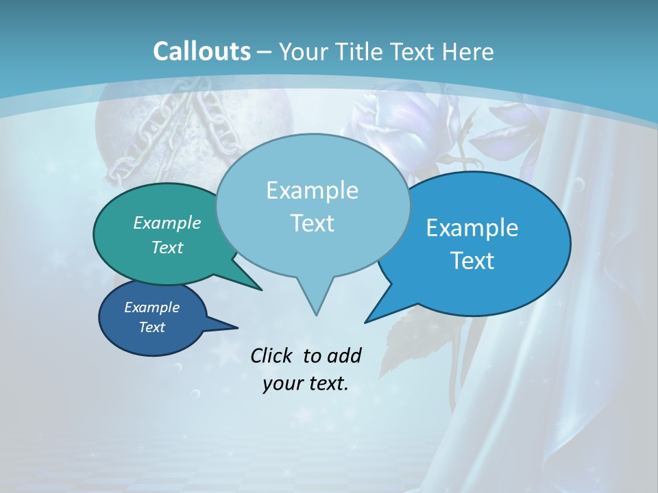 Ksi Fantasy Romantyczny PowerPoint Template