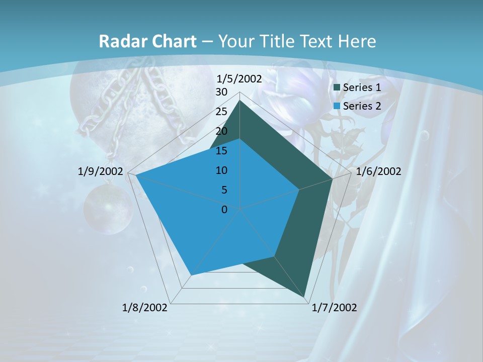 Ksi Fantasy Romantyczny PowerPoint Template