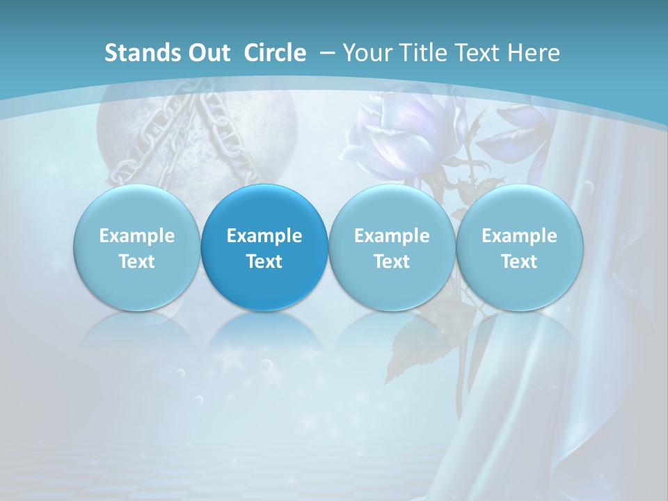 Ksi Fantasy Romantyczny PowerPoint Template