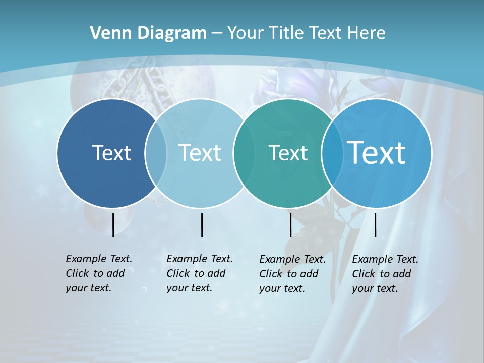 Ksi Fantasy Romantyczny PowerPoint Template