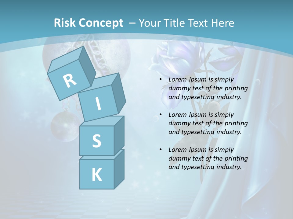 Ksi Fantasy Romantyczny PowerPoint Template