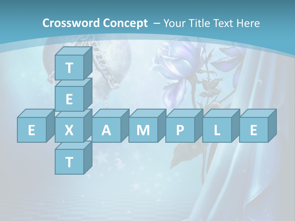 Ksi Fantasy Romantyczny PowerPoint Template