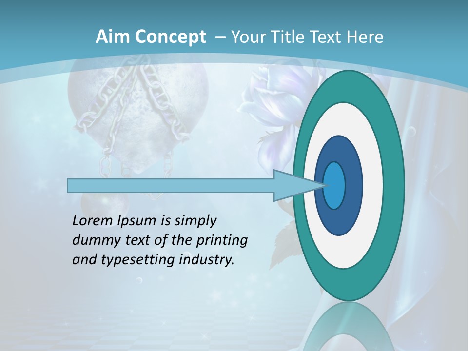 Ksi Fantasy Romantyczny PowerPoint Template