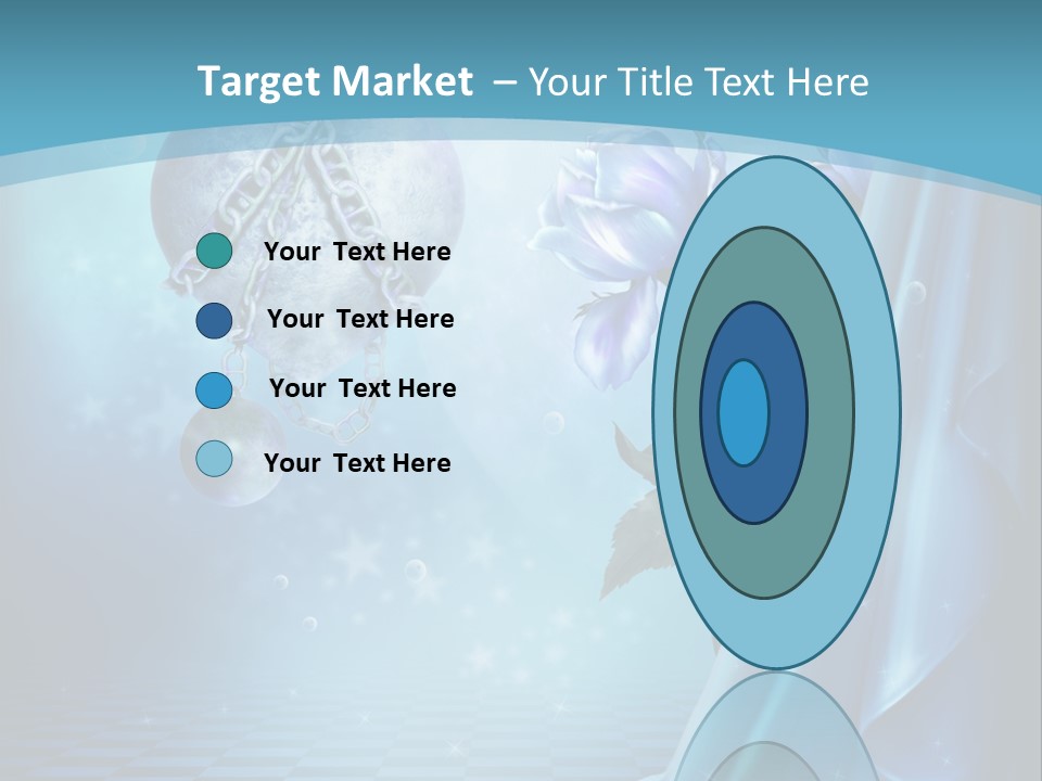 Ksi Fantasy Romantyczny PowerPoint Template