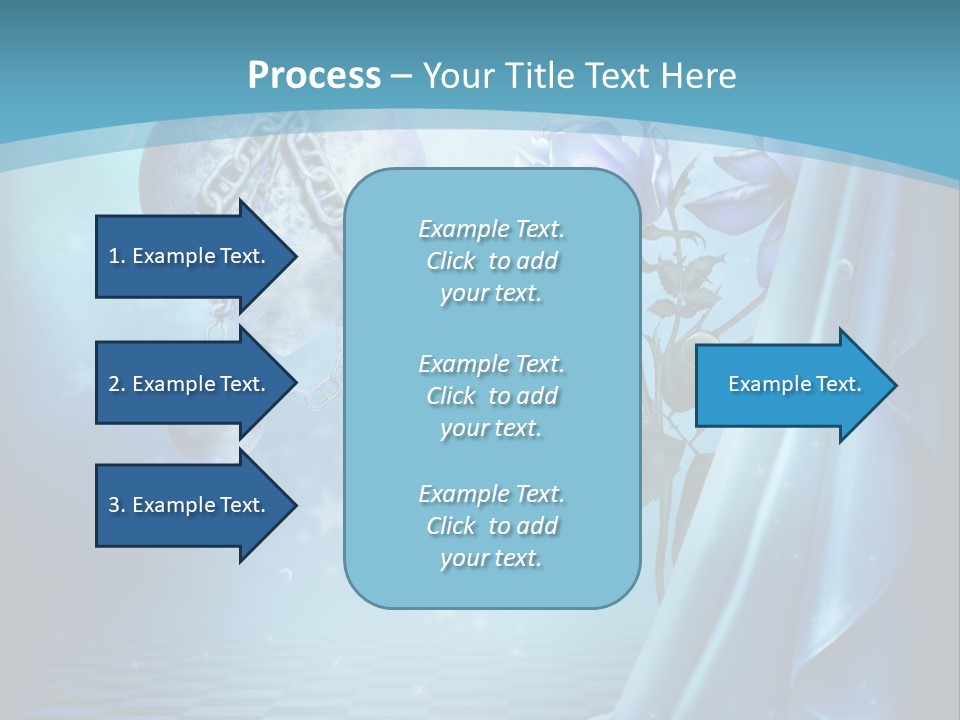 Ksi Fantasy Romantyczny PowerPoint Template