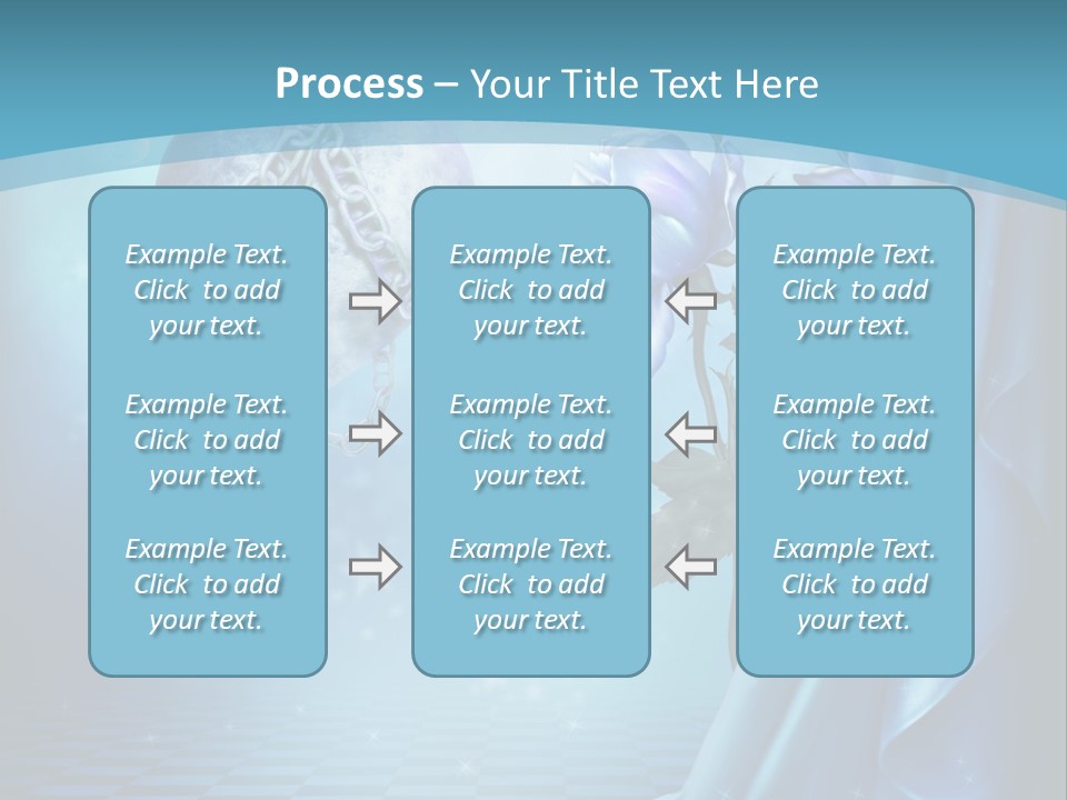 Ksi Fantasy Romantyczny PowerPoint Template