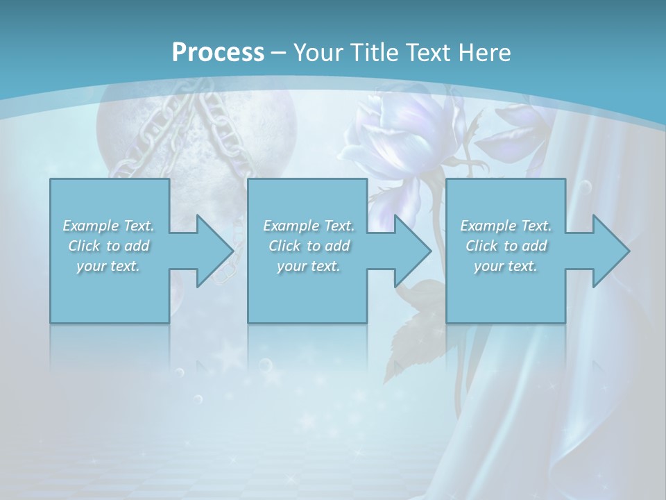 Ksi Fantasy Romantyczny PowerPoint Template