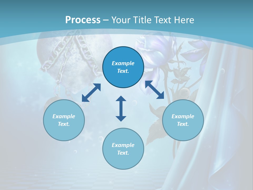 Ksi Fantasy Romantyczny PowerPoint Template