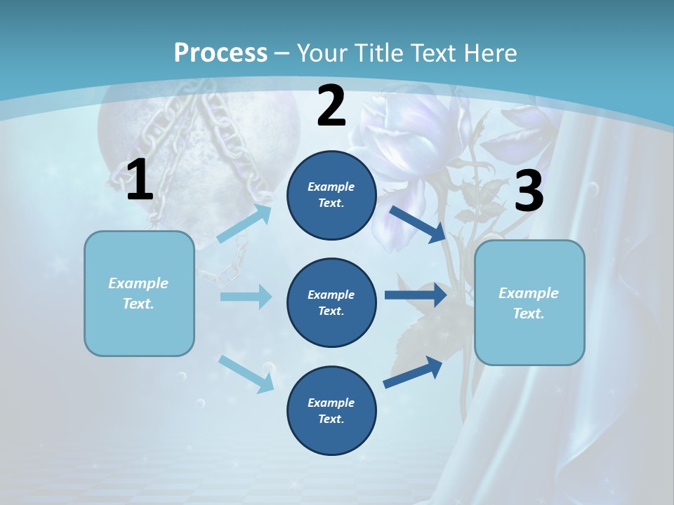 Ksi Fantasy Romantyczny PowerPoint Template