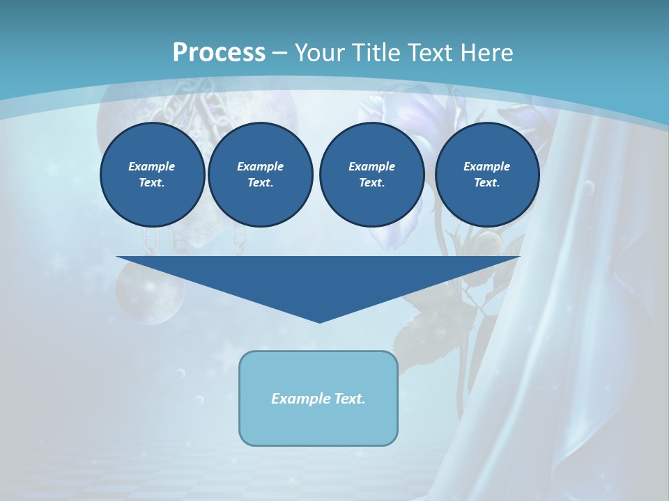 Ksi Fantasy Romantyczny PowerPoint Template