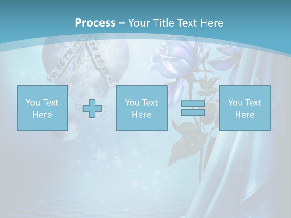 Ksi Fantasy Romantyczny PowerPoint Template