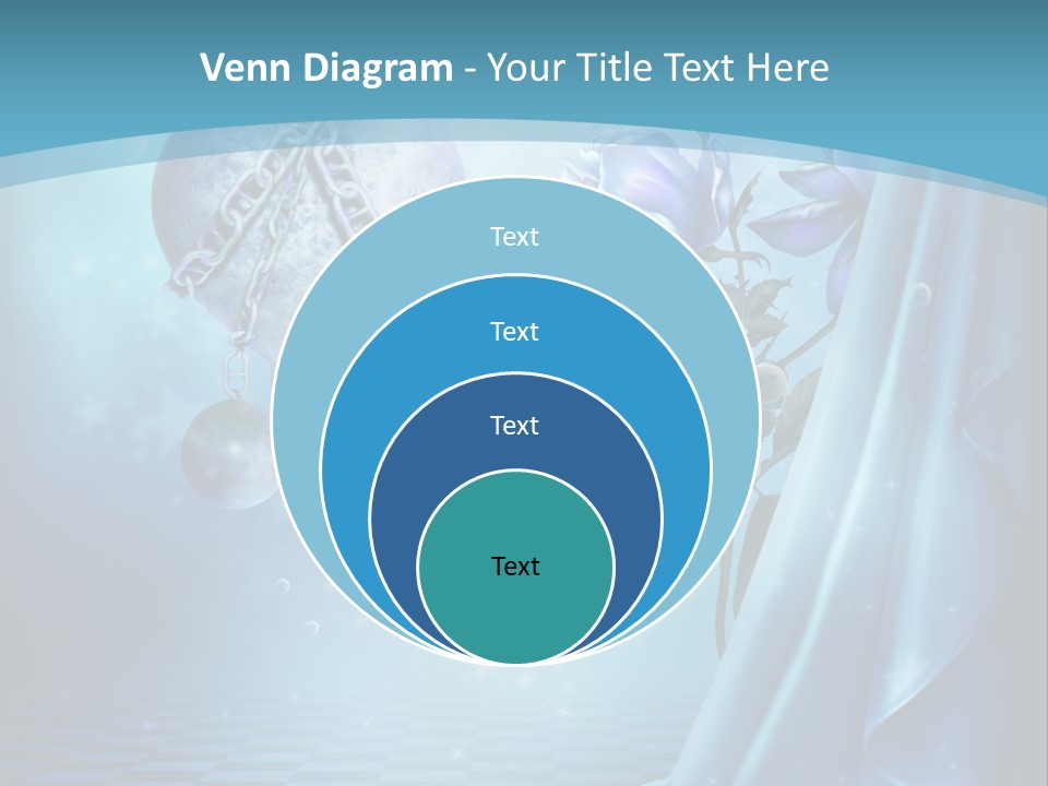 Ksi Fantasy Romantyczny PowerPoint Template