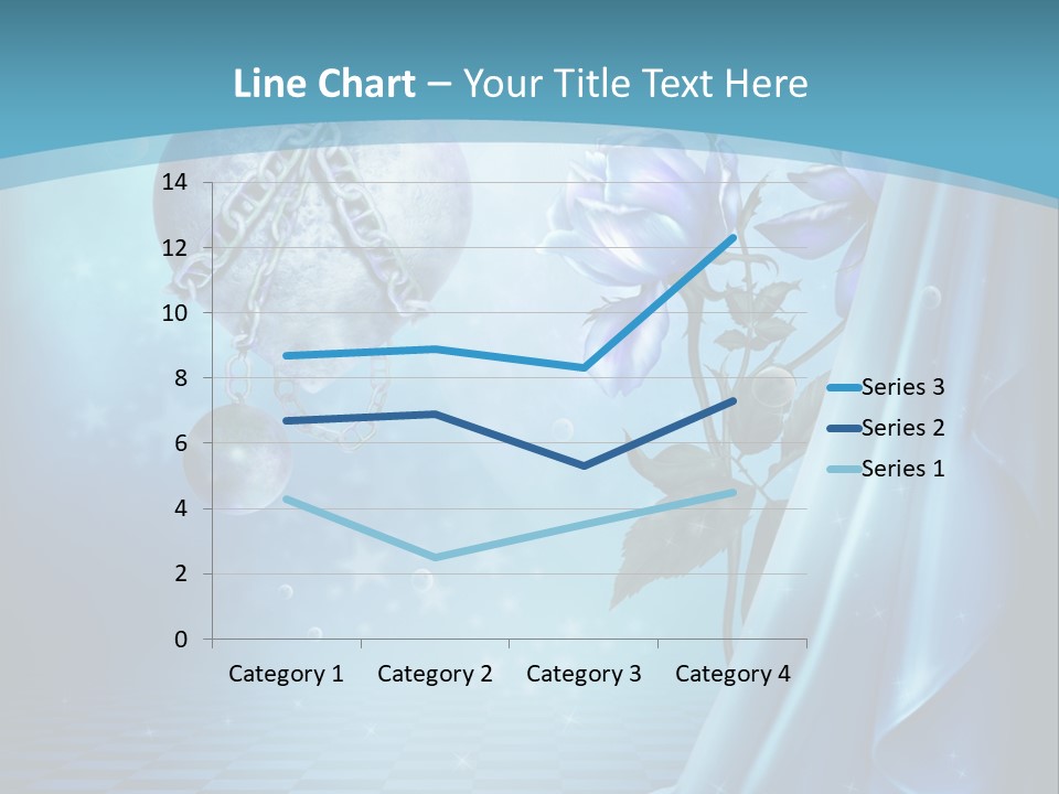 Ksi Fantasy Romantyczny PowerPoint Template