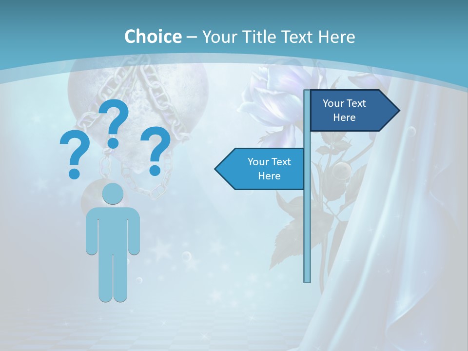 Ksi Fantasy Romantyczny PowerPoint Template