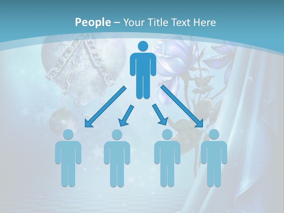 Ksi Fantasy Romantyczny PowerPoint Template