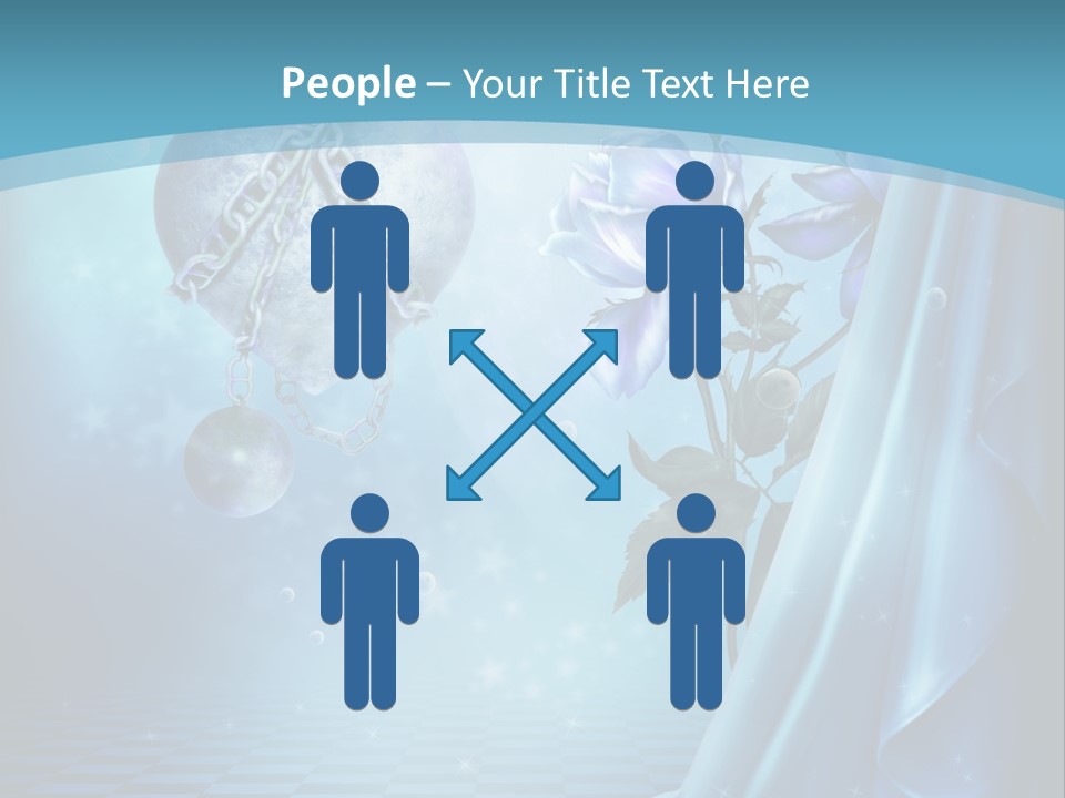 Ksi Fantasy Romantyczny PowerPoint Template