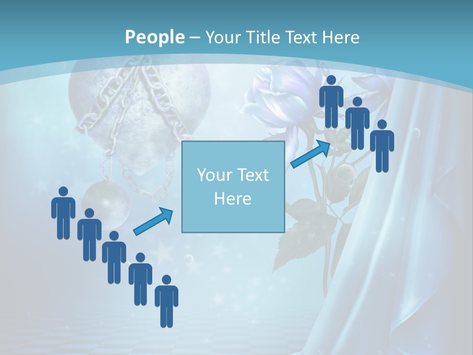 Ksi Fantasy Romantyczny PowerPoint Template