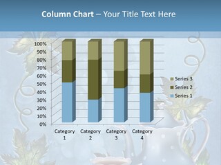 Ramka Herbata Papeteria PowerPoint Template