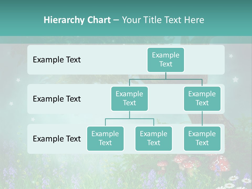 Ilustracja Dziedziniec Chmura PowerPoint Template