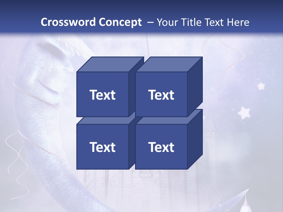 Ksi Fantasy Woda PowerPoint Template