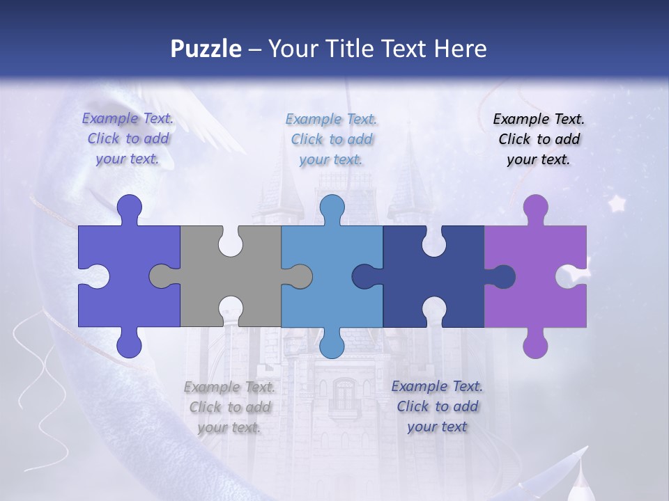 Ksi Fantasy Woda PowerPoint Template