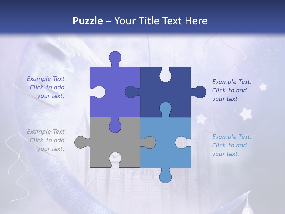 Ksi Fantasy Woda PowerPoint Template