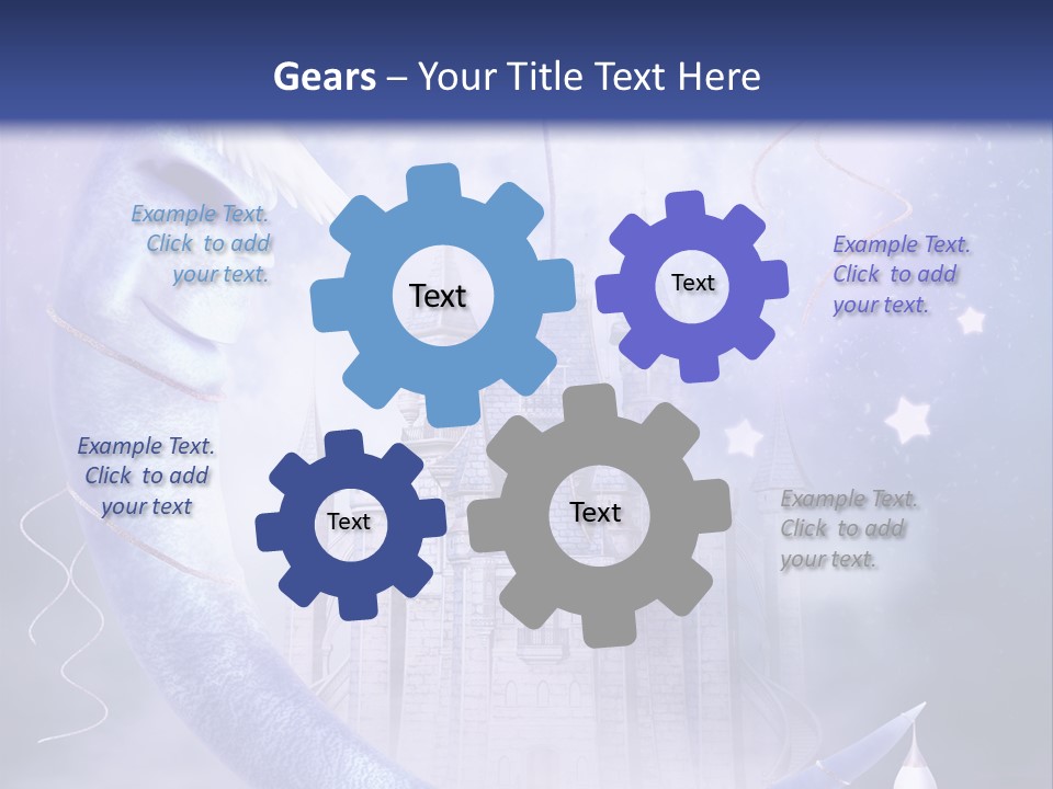 Ksi Fantasy Woda PowerPoint Template