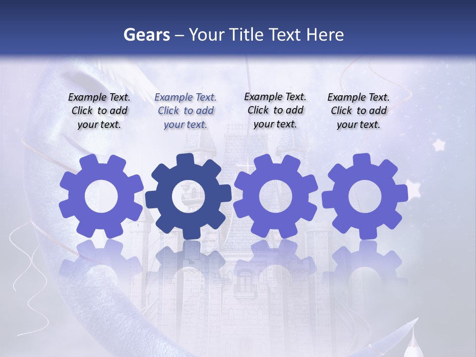 Ksi Fantasy Woda PowerPoint Template