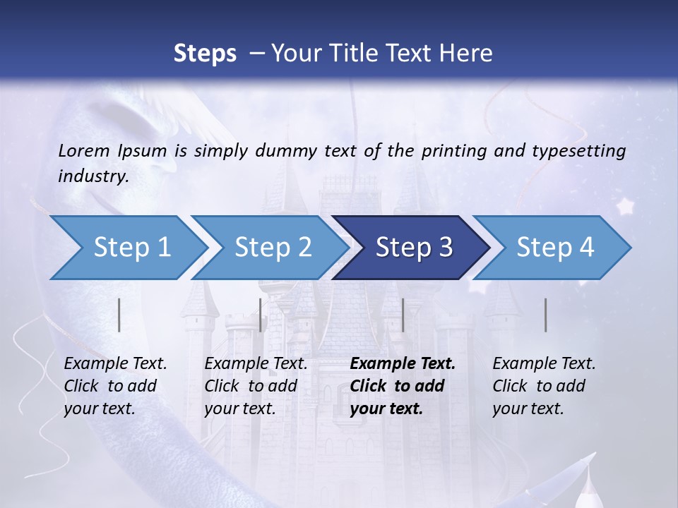 Ksi Fantasy Woda PowerPoint Template