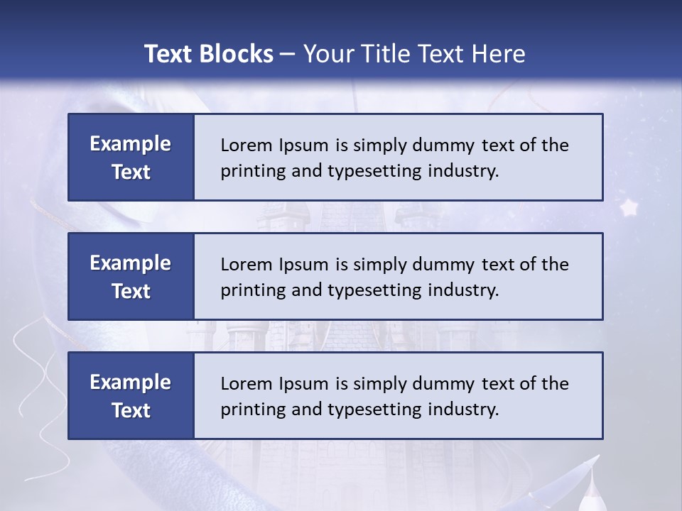 Ksi Fantasy Woda PowerPoint Template