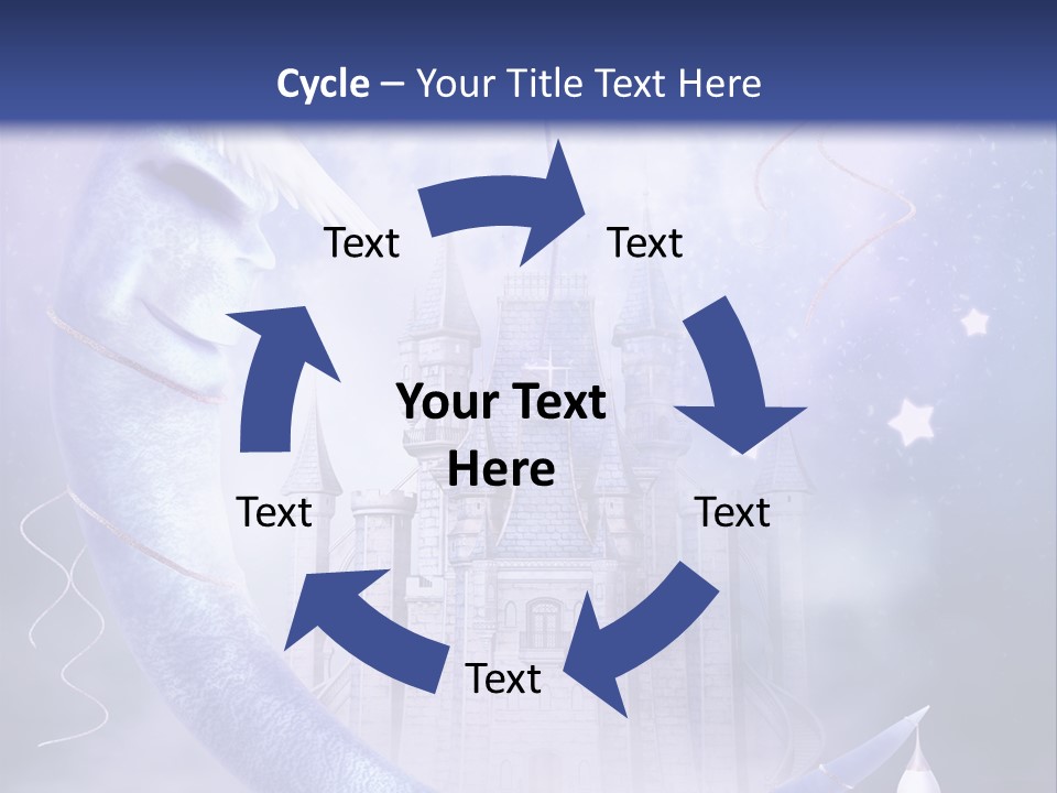 Ksi Fantasy Woda PowerPoint Template