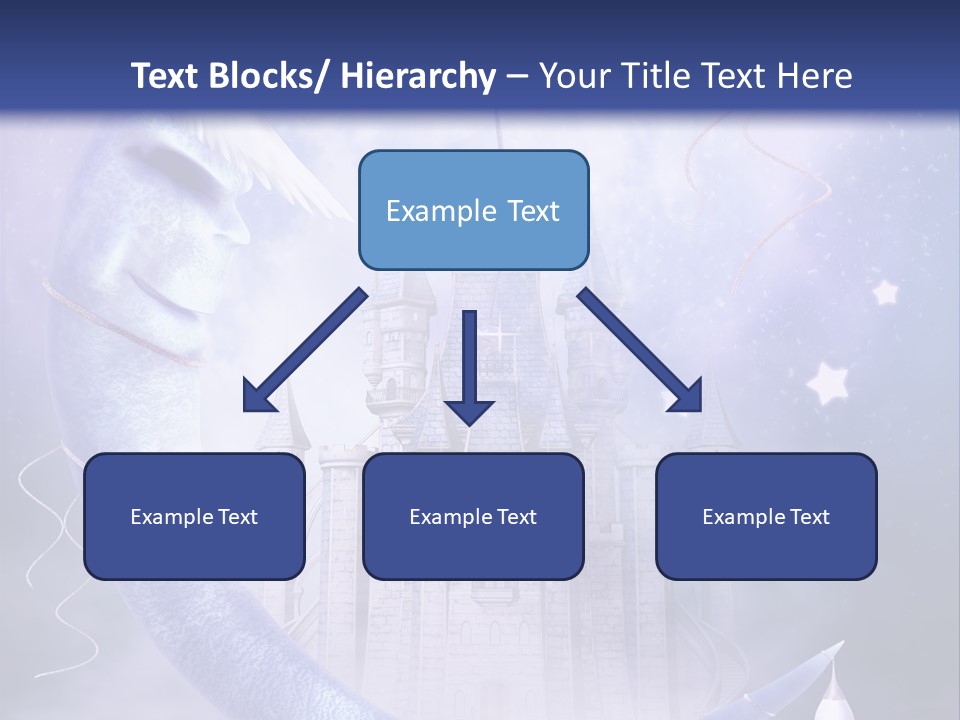 Ksi Fantasy Woda PowerPoint Template