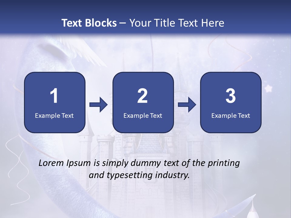 Ksi Fantasy Woda PowerPoint Template