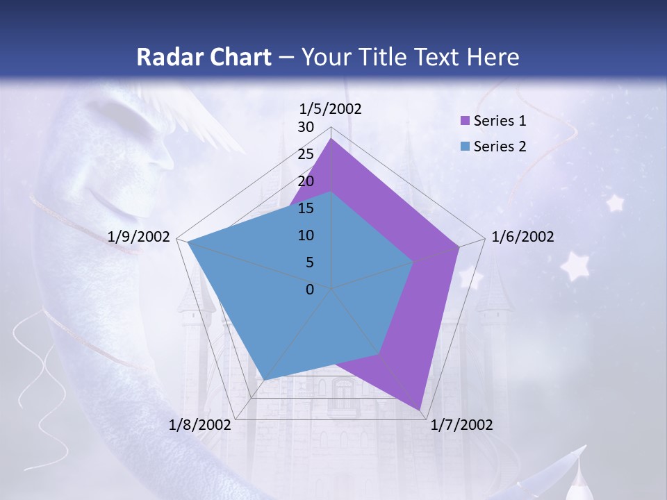 Ksi Fantasy Woda PowerPoint Template