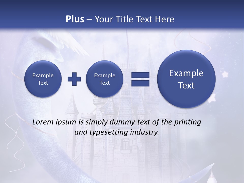 Ksi Fantasy Woda PowerPoint Template