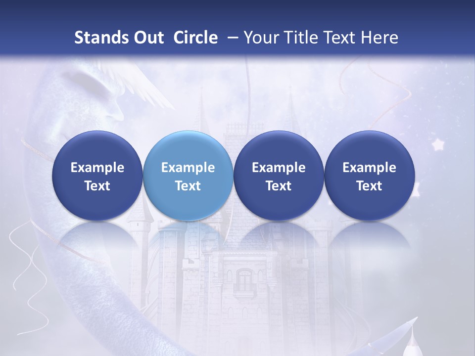 Ksi Fantasy Woda PowerPoint Template