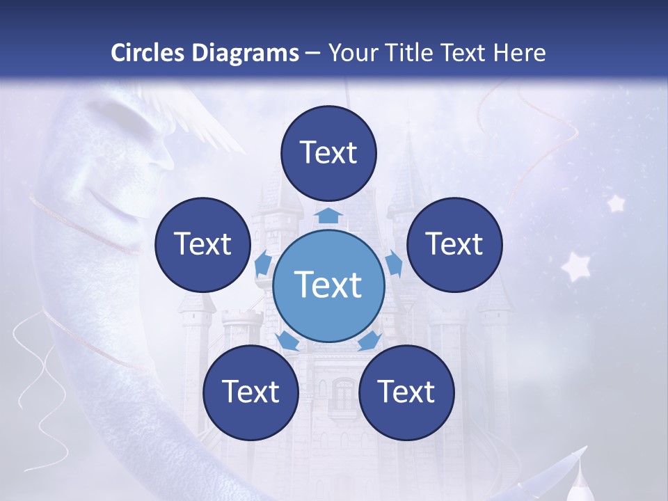 Ksi Fantasy Woda PowerPoint Template