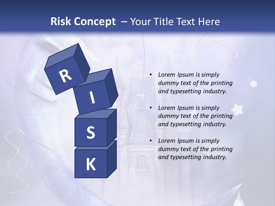 Ksi Fantasy Woda PowerPoint Template