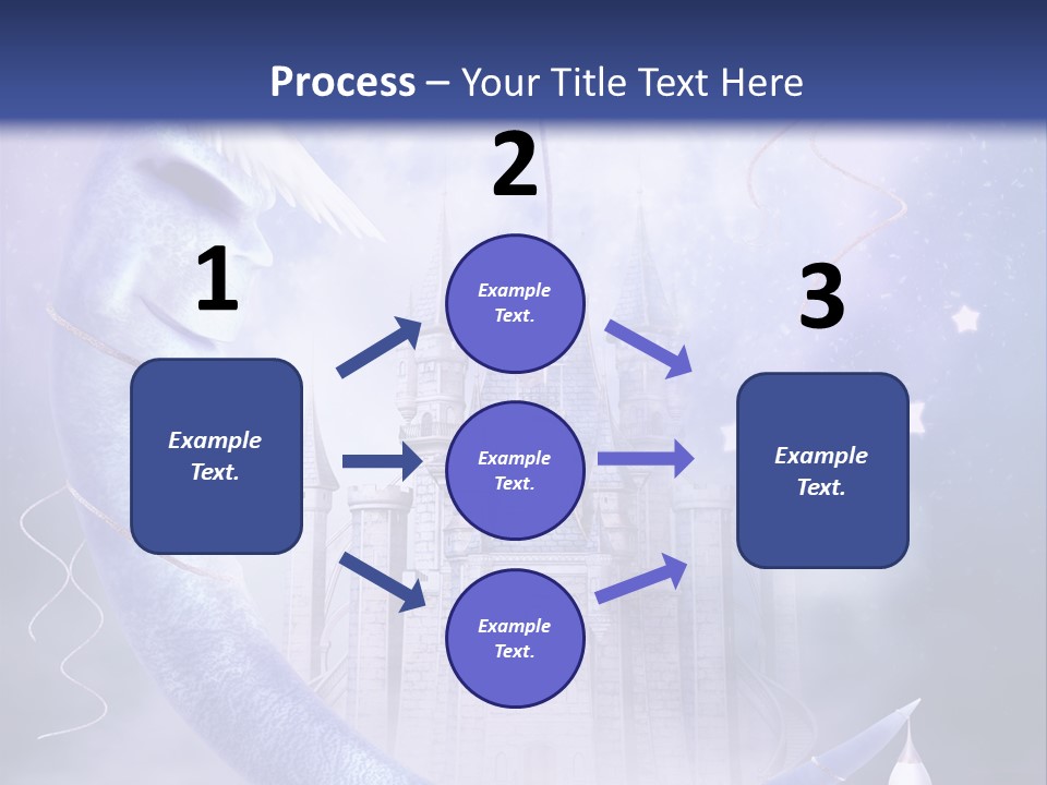 Ksi Fantasy Woda PowerPoint Template