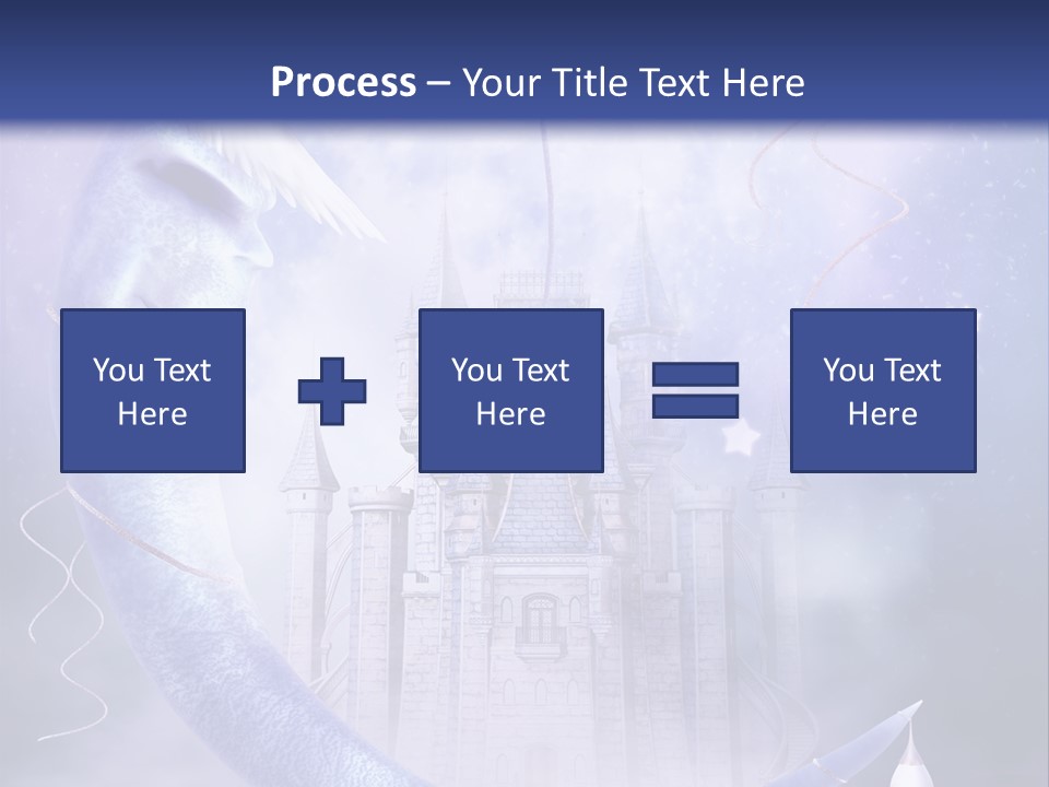 Ksi Fantasy Woda PowerPoint Template