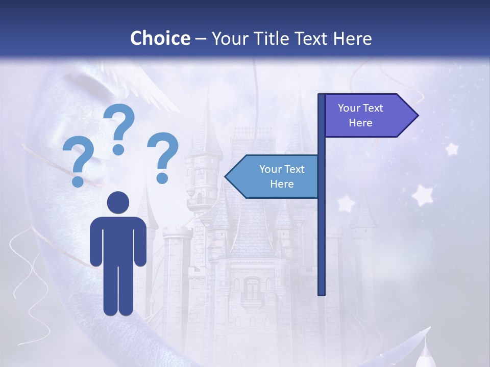 Ksi Fantasy Woda PowerPoint Template