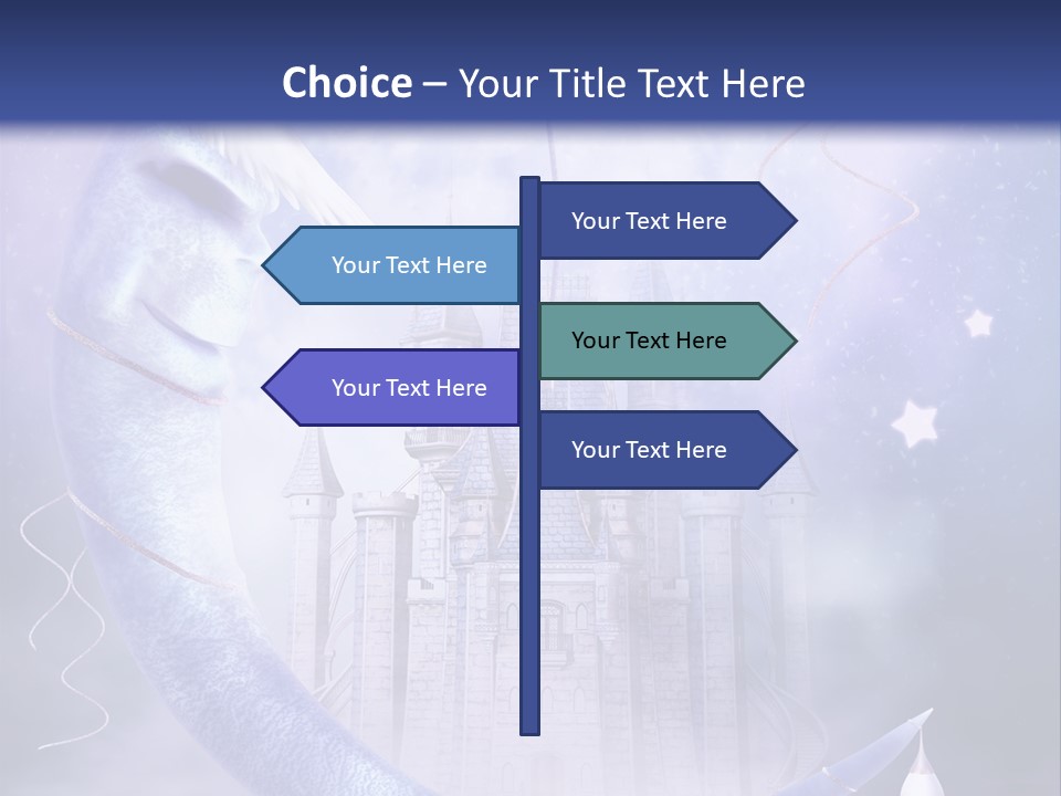 Ksi Fantasy Woda PowerPoint Template