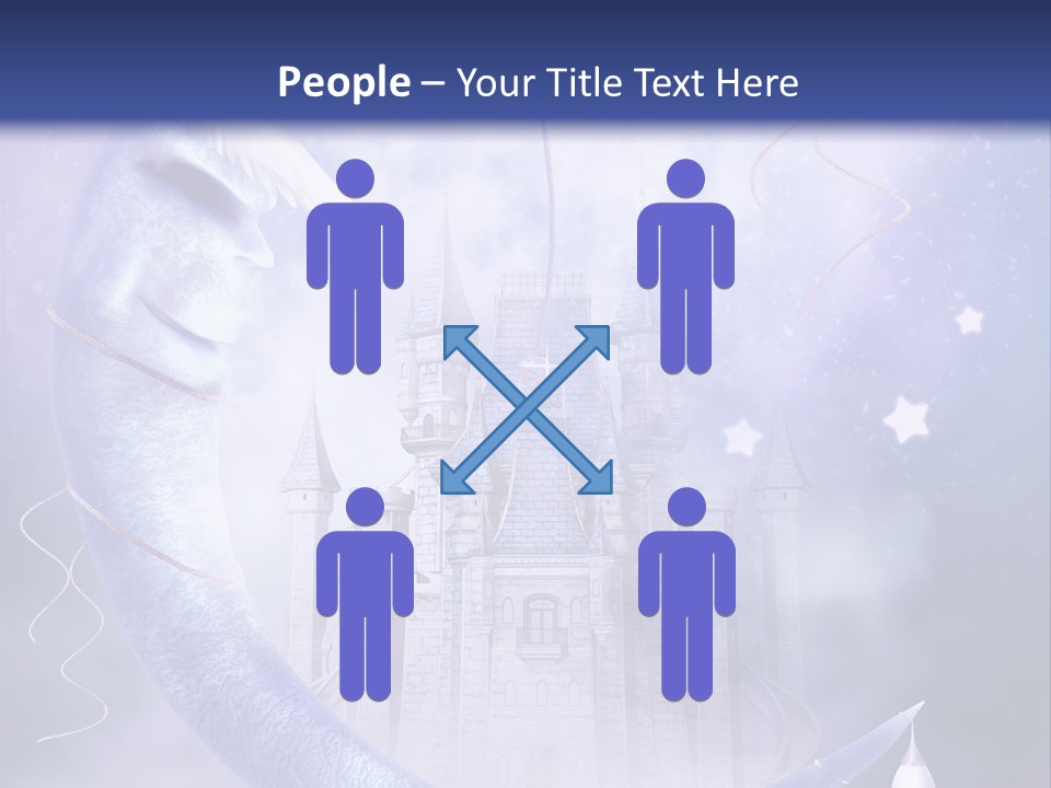 Ksi Fantasy Woda PowerPoint Template