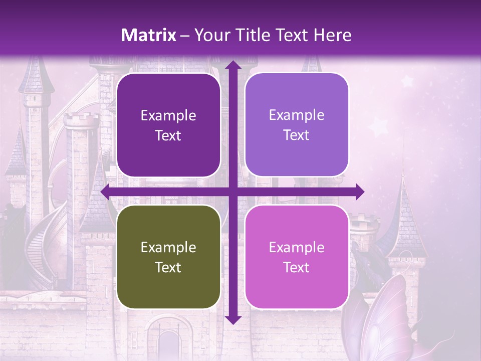 Ksi Zaczarowany Zamek PowerPoint Template