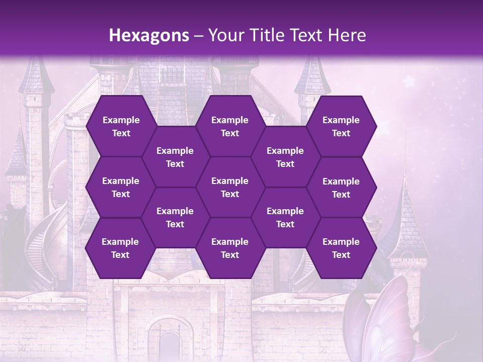 Ksi Zaczarowany Zamek PowerPoint Template