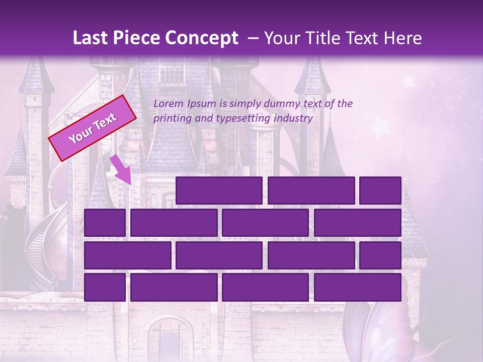 Ksi Zaczarowany Zamek PowerPoint Template