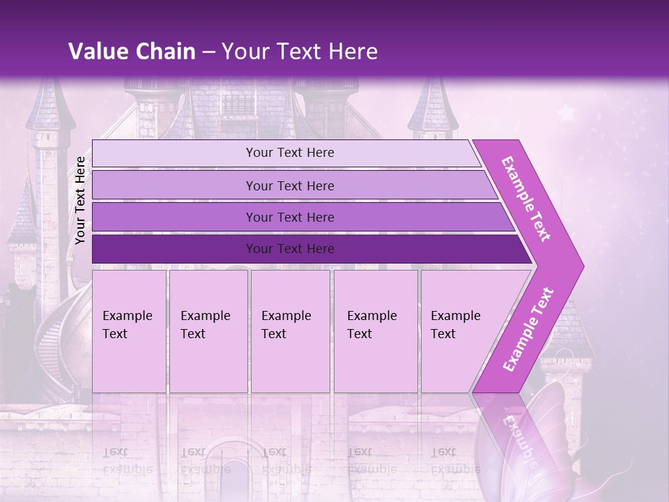 Ksi Zaczarowany Zamek PowerPoint Template